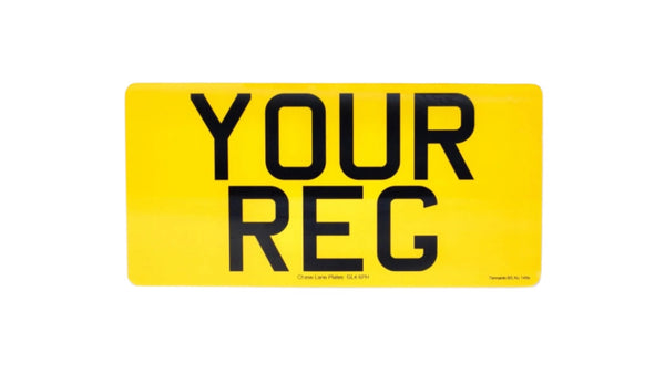 American Import Number Plate – 12 x 6 Inches