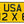 American Metal Pressed Number Plate – 12 x 6 Inches