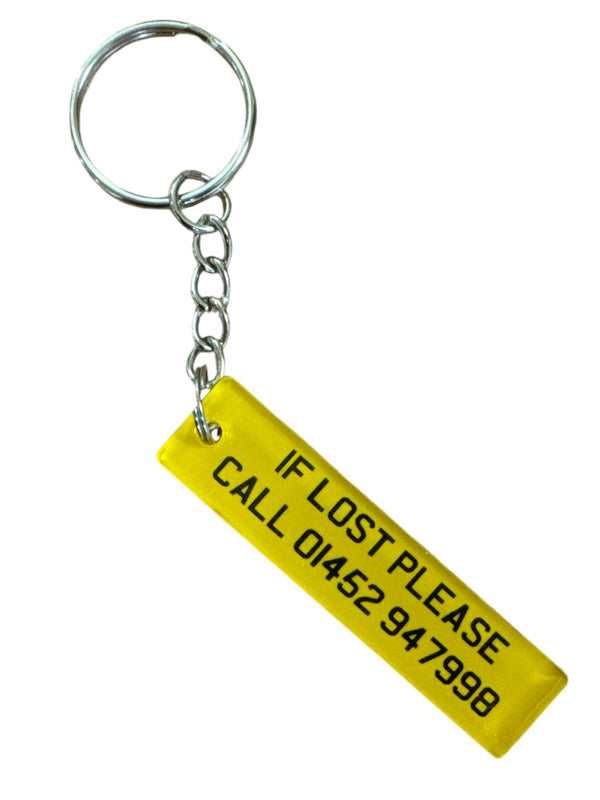 Number Plate Keyring